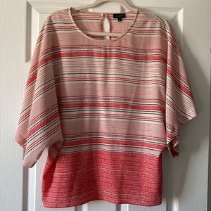 Women’s The Limited Medium Flowy Sleeve Coral Top